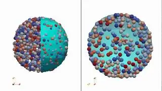 Spray Drying - Video from the Particle Simulation group at the Fraunhofer IWM