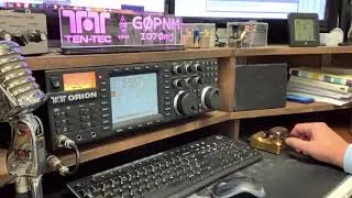 TenTec Orion G0PNM full QSO with G4ARI 12:45 minutes.
