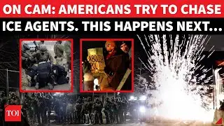 Minnesota ICE Protest Turns &lsquo;Explosive&rsquo;; Trump's Agents &lsquo;OPEN FIRE&rsquo; As Americans Hurl Abuses | Watch