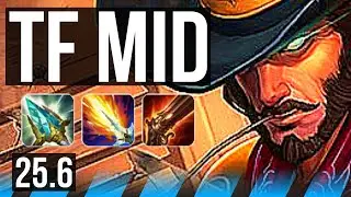 TWISTED FATE vs AURORA (MID) | 4k comeback, 7/4/16, 33k DMG | NA Challenger | 25.6