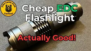Недорогой EDC-фонарик. Тактический фонарик LetMy A50. EDC-фонарик. EDC-фонарик. #edcflashlight