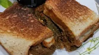 HOMEMADE MEAT SANDWICH IN ENGLISH | Iftar Cooking Ideas | Ramadan Recipes  │Shameez Kitchen