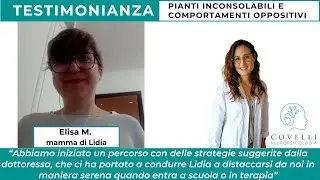 Testimonianza Elisa M. PERCORSO PSICOEDUCATIVO PER GESTIRE COMPORTAMENTI PROBLEMA