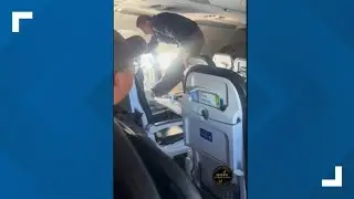 Passenger restrained with zip ties on United Airlines flight after bizarre outburst