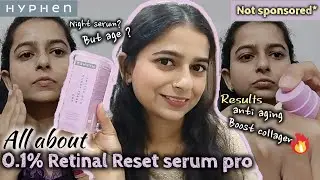 Hyphen 0.1% retinal reset serum pro review| hyphen retinal reset pro serum review