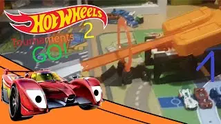 Hot Wheels Tournaments 2 Go! Episode 1: The Fiery Track run!