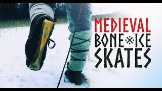 MEDIEVAL BONE ICE SKATES