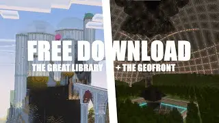 Free Download - The Great Library and The Geofront - Java and Bedrock