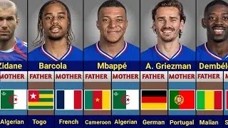 The Real Origins of French Football Stars 🇫🇷🇫🇷 | Nationality - Origins