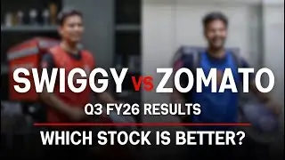 Swiggy vs Zomato Q3 FY26 Results 🔥 | Profit vs Growth | Which Stock Is Better? #Zomato #Swiggy