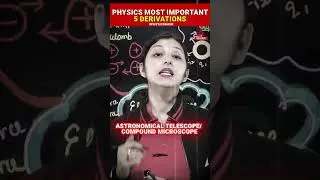 Top 5 Most Imp Derivation🔥🔥 #physicskaur#derivation #boards2024 #boards#latestnews #studymotivation
