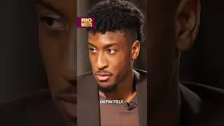 &ldquo;BEST PLAYER IN THE WORLD ONE DAY?&rdquo; 🗣️Rio Meets Kingsley Coman #football  #bundesliga #qatarairways