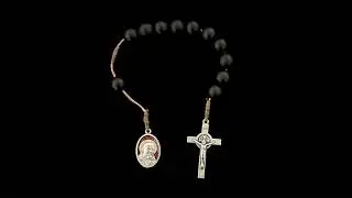 The Rosary- The Glorious Mysteries (Short) St. Padre Pio 3rd Class Relic with ambient Fire and Rain