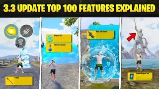 🔥Top 100 Secret Features in 3.3 Update In New Ocean Odyssey Mode - Full Explained