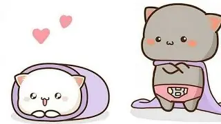 Peach is my Super Hero 💕| Peach and goma status | Peach goma stories | Bear and panda cute status