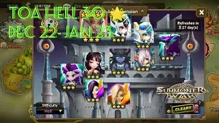 Summoners War : TOA HELL 30 🌟 DEC 2022- JAN 2023