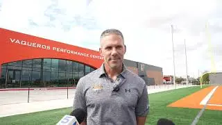 UTRGV Football Coach Travis Bush Weekly Press Conference (10/14/25)