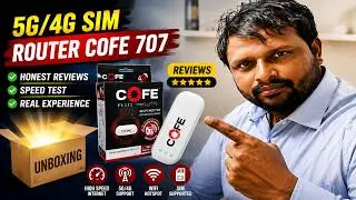 роутер cofe 4g sim | распаковка | обзор | модель 707 #распаковка #обзор @info_tech_fusion