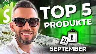 ⭐️TOP 5 SHOPIFY DROPSHIPPING PRODUKTE F&Uuml;R SEPTEMBER 2025