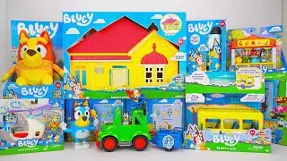 Bluey Toy Collection Unboxing Review | Bluey Family Home Playset | Bluey Bingo's Playroom Playset