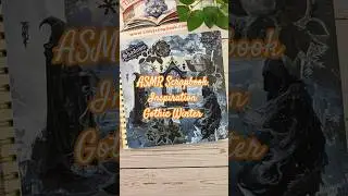 ASMR Scrapbook Inspiration page with PET Tape 