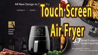 Touch Screen Control Willsence Air Fryers with Cookbook and 50 Online Recipes