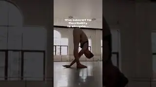 the secret to flexibility 🤫 #flexibility #short #stretching #flexibilitytraining