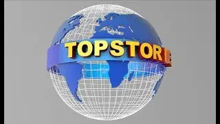 3D Spline Title with Globe Animation making in Cinema 4D Tutorial