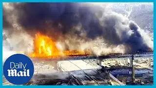 Deadly fire: Five dead following collision in Seoul, South Korea