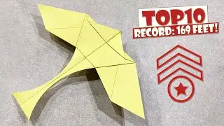 Paper Airplane Like Hawk - Latest Paper Airplanes of 2024 in ORIGAMI SKILL
