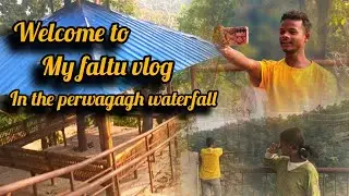 Faltu vlog perwagagh waterfall me#travelvlog #waterfall 