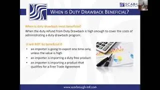 Who can claim Duty Drawback ?