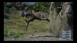FINAL FANTASY XV_這鋼絲也吊得太明顯
