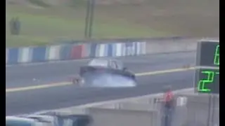 Sami Ritola Drag Race Crash - FHRA Drag Race Week 2014