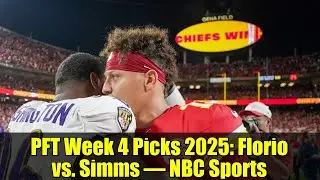 Прогнозы на 4-ю неделю PFT 2025: Флорио против Симмса &ndash; NBC Sports