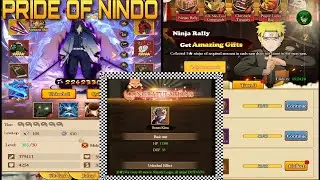 Pride of Nindo Artifacts Boruto Kāma Maxed/Opening Random Dazzling Gear/Ninja Rally - android/iOS