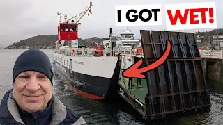 Непогода! Из Обан в Лисмор на теплоходе Caledonian MacBrayne и судне MV Loch Linnhe.