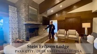 Stein Eriksen Lodge - Townhome with Hot Tub room walkthrough in Park City / Deer Valley Utah