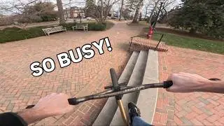 Back To Back Brakeless BMX Deliveries! (POV)