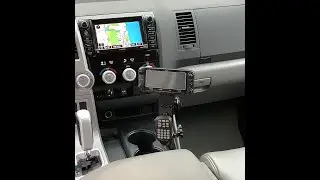 Icom ID-5100 or IC-2730 Low Vibration Mount Instillation