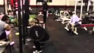 1-1/4 Ssb pause squats | Luke Tirey | 12/20/12