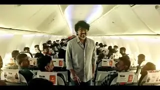 LEO (Thalapathy 67) Team in Kashmir Flight with Thalapathy VIJAY