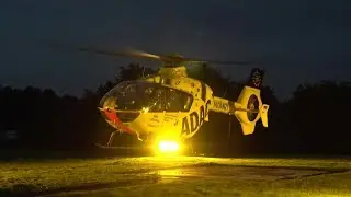 RTH Christoph 23 Luftrettung ADAC/BW BWZK Koblenz startet an Kinderklinik Sankt Augustin am 02.08.17