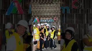 Kunjungan ke smelter Inalum. Salah satu pengeluar produk alumunium terbesar dunia. #inalum #sumut
