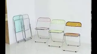 Clear Plia Folding Chair from Lexufur.net