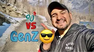 90s vs GenZ childhood compare A funny talking video and couples of joke🤪😂