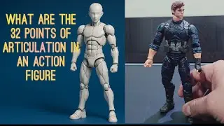 What are the 32 Points of Articulation in an Action Figure | Explained to my 4-year old