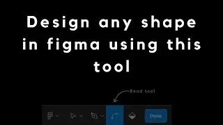 Design any shape in figma using this tool || Figma tutorial #shorts