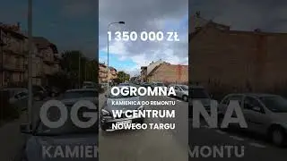 Kamienica w centrum Nowego Targu | Duży budynek mieszkalno-usługowy na sprzedaż
