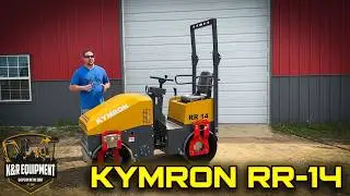 KYMRON RR-14 Vibratory Roller w/ Briggs Engine